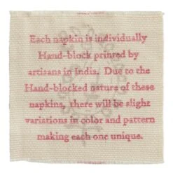 World Market Light Orange And Blue Block Print Napkin -Cheap Dining Store unnamed file 93