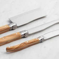 World Market Olive Wood Cheese Knives 3 Piece Set -Cheap Dining Store unnamed file 934