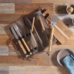 World Market World Grill Barbecue Tool Gift Set 6 Piece -Cheap Dining Store unnamed file 958