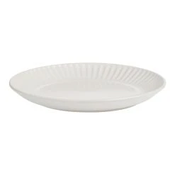 World Market White Whittle Ribbed Salad Plate -Cheap Dining Store unnamed file 970